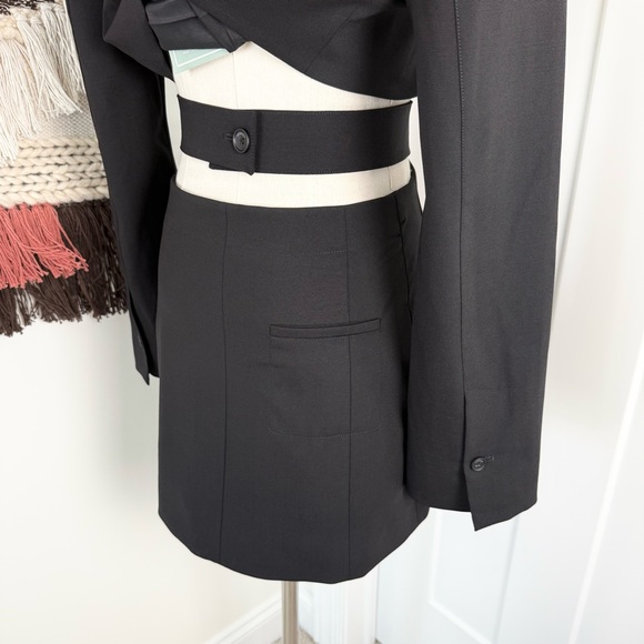 JACQUEMUS La Robe Bari Blazer Dress Black Sz 36FR 4US NWT - Picture 8 of 14